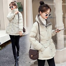 时尚保暖女士羽绒服外套修身显瘦短款设计冬季必备单品，女装羽绒服，秋水欣儿