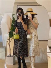 春夏，韩版碎花连衣裙，女装连衣裙，董与朱(4F)