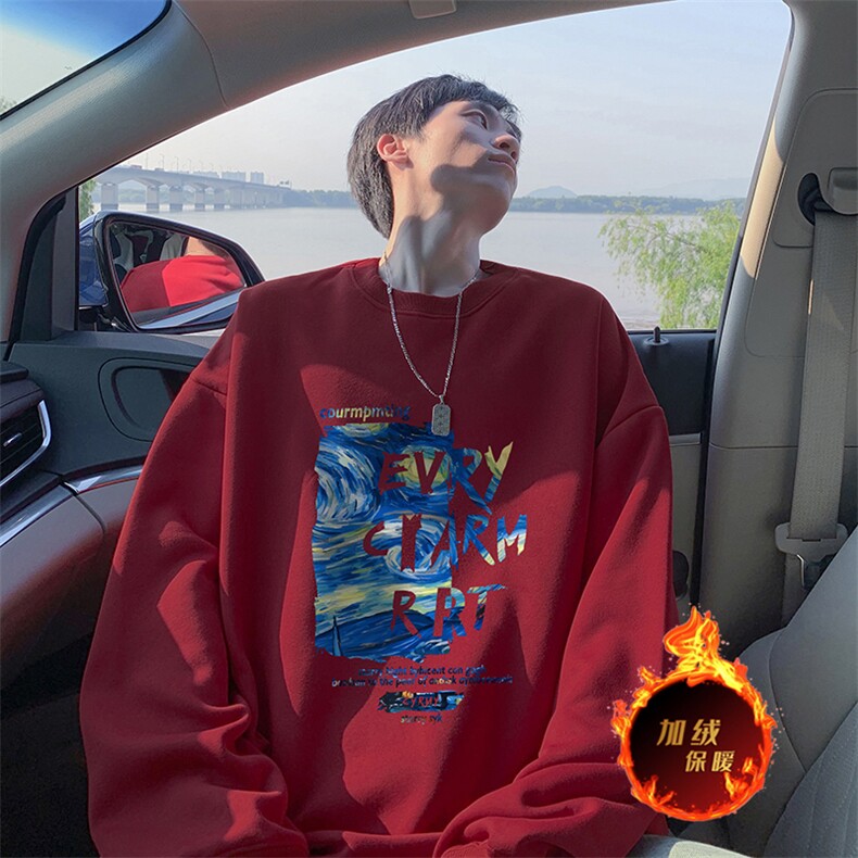 抖音得物供货可提供视频2024秋冬新款重磅美式卫衣DY5909,男装卫衣,电商A486