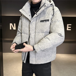 M-3XL B353 9911 P220 灰连帽2025冬羽绒服【标50控活动价338】图片