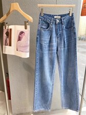 【DAVIDA】韩版直筒阔腿牛仔裤！，女装牛仔裤，DAVIDA