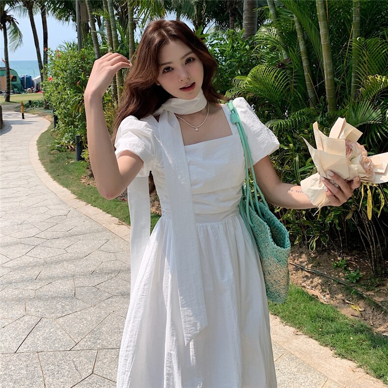 2025现货夏季时尚小清新新款连衣裙C271-9511-P125-K178,女装连衣裙,2C271