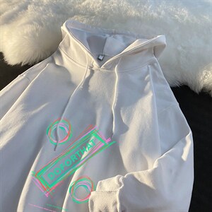 WY2171-P35加绒款-P40纯棉连帽卫衣男大码运动帽衫宽松薄外套男,男装卫衣,电商A040