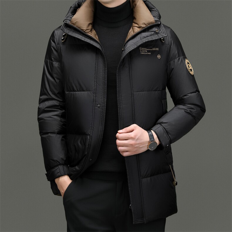 CSYR99239钱塘2020-2厚款时尚休闲冬季新款中年男士羽绒服P300,男装羽绒服,钱塘207-2