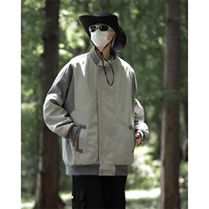 抖音直播！垫肩阿尔法飞行员夹克男XH35-70，男装夹克，电商B367