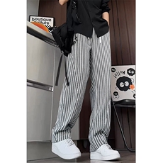 K2622/P38春装新鱼骨纹休闲裤男运动卫裤弯刀裤大码宽松舒适裤子，男装休闲裤，电商A141