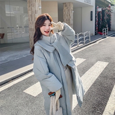 24年羽绒服冬装中长款2C092-985-P295-K438，女装羽绒服，2C092
