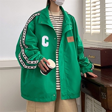 港风2025新款春秋季立领冲锋衣夹克情侣装登山服外套JK6023-p78，男装夹克，星座207