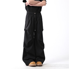 903-WK190-特P55S-XXL【黑色】男女褶皱西裤2，男装西裤，星座903