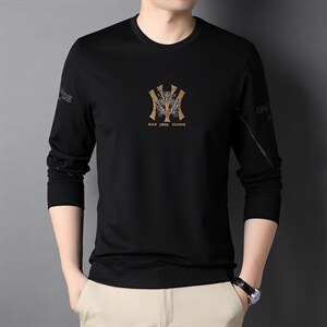 2023新款卫衣男士上衣针织衫长袖T恤P75,男装针织衫/毛衣,电商D223-1