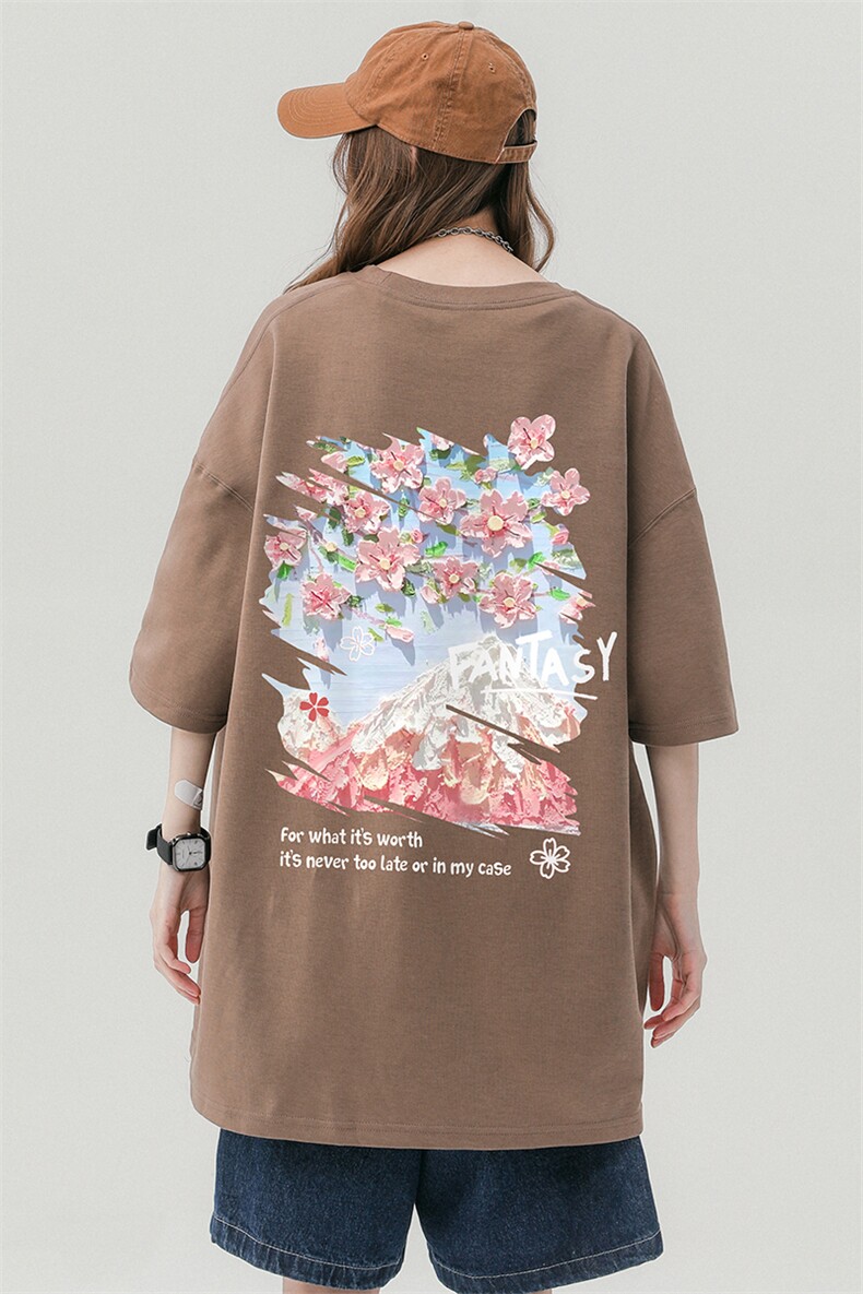 中性风新款夏季时尚百搭宽松圆领纯棉短袖T恤T6096P25控38,男装T恤,电商A268