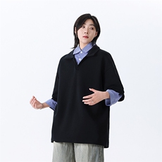 假两件短袖男款夏季潮牌衬衫拼接t恤美式学院风翻领上衣T501-P50，男装T恤，星座308B-1