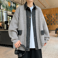 2024【新品】新品针织开衫男士休闲外套上衣1018-1-M692-P85，女装短外套，星座1018-1​