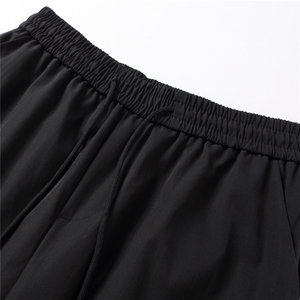 深度库存夏季薄款软壳冲锋裤宽松伞兵裤港风机能工装裤K20082-P30图片