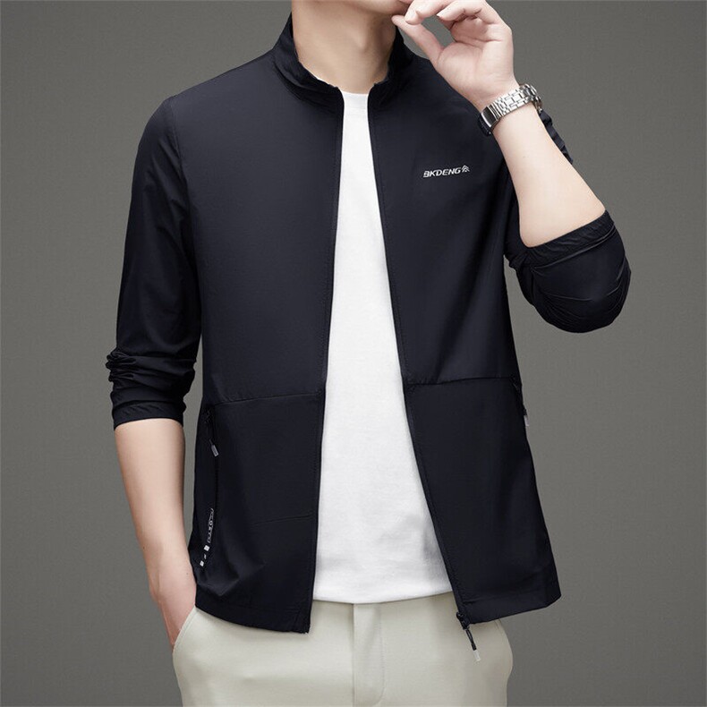 BGW83318夏季新款男士透气皮肤衣外穿防晒服薄款户外夹克外套,男装夹克,电商B360