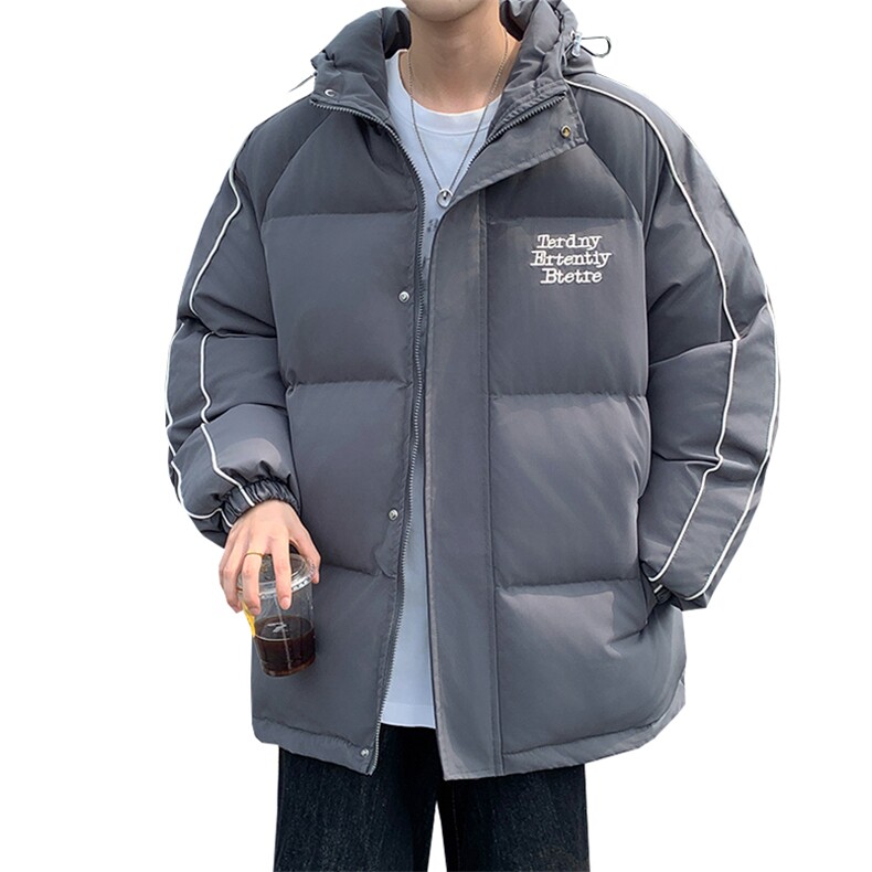 冬季宽松/连帽休闲外套潮加厚棉衣XZ102B-1M2683-P125,男装棉衣,星座102B-1