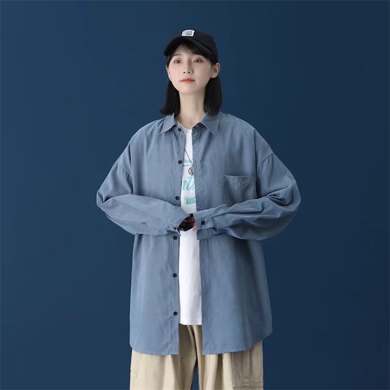 长袖衬衫春款男港风潮流C8006P28,男装衬衫,星座1116-2