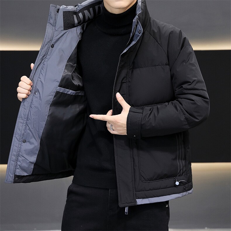 新款立领羽绒服男保暖夹克外套613B-29018-P170,男装夹克,星座613B