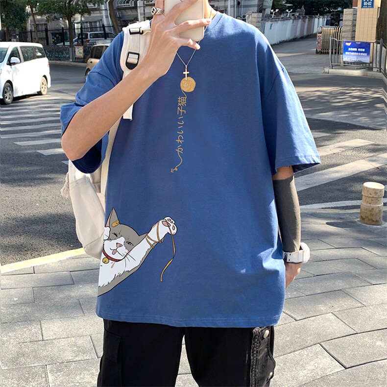 DX17013-P20纯短袖t恤男大码半袖打底衫宽松体恤衫港风,男装T恤,电商A040