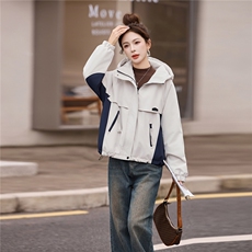 2025年时尚流行简约派克服冬季，女装棉衣/棉服，涵亦佰惠