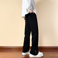 时尚微辣卫裤休闲裤男潮流宽松慵懒风阔腿裤K8457-P40【特价】，男装休闲裤，电商A007