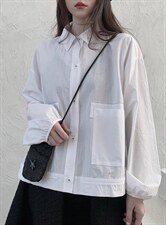 设计师款梭织衬衫《现货》，女装衬衫，YITI壹题