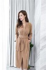 秋冬连衣裙，女装连衣裙，EE