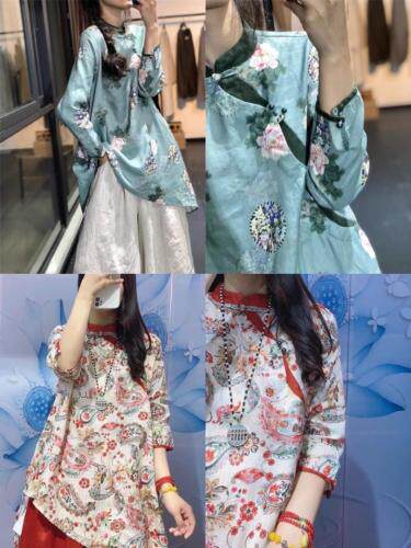 夏装新款，女装，古韵夕木