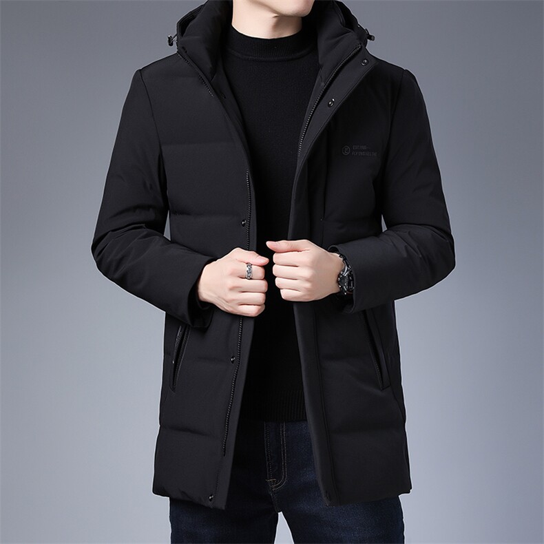 冬季新款简约休闲百搭羽绒外套男纯色立领羽绒服KCN20625-5-P260,男装羽绒服,电商B212（原钱塘6029）