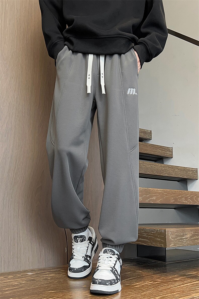 K2551-P45M-8XL2025秋季新款大码束口休闲裤控89,男装休闲裤,星座109