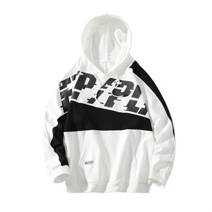 主推货足7XL-M大码连帽卫衣男2023春季新款长袖上衣加肥加大码，男装卫衣，钱塘717(原712)