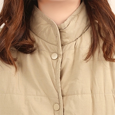 2025冬装新款无袖棉衣马甲，女装棉衣/棉服，小林双子