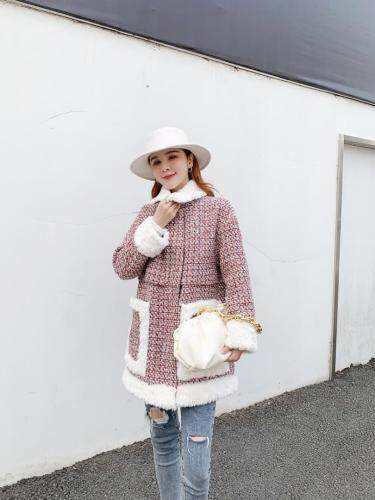 冬季新款小香风羽绒服外套，女装羽绒服，CL.chuling