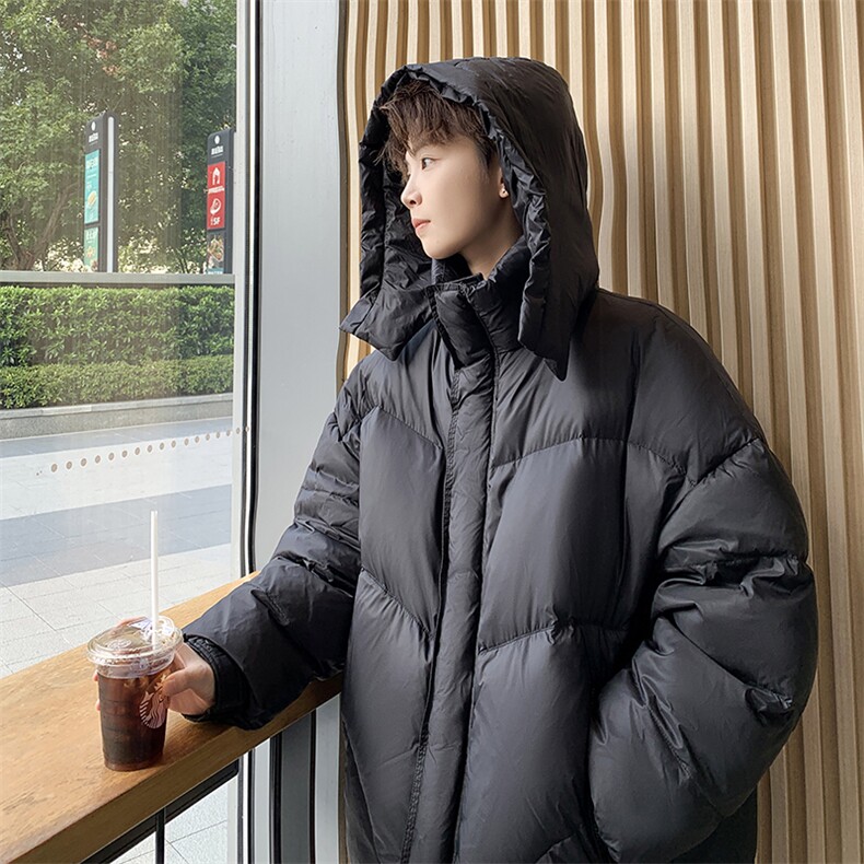 加厚泡芙款90白鸭绒男女情侣同款羽绒服225-2-Y213-P255控328,男装羽绒服,星座225-2