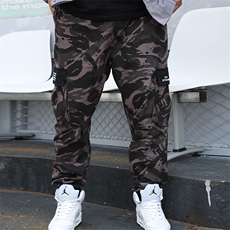 男大码春秋弹力迷彩工装裤5032-1_388(M-4XLP505XL-9XLP60)，男装休闲裤，星座1516-1