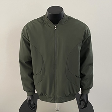 棒球领短款飞行员冲锋夹克男士春秋潮牌休闲美式cleanfit防风外套，男装夹克，星座505-2（原电商A260-1)