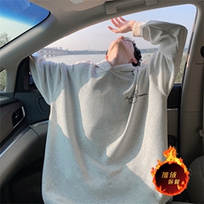 抖音得物供货可提供视频秋冬重磅美式宽松连帽卫衣WKD32，男装卫衣，电商A486