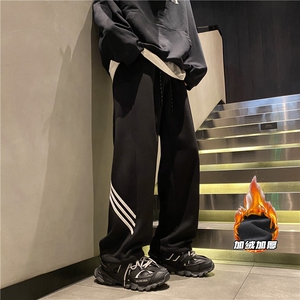 抖音品质潮流冬季新款运动卫裤宽松休闲裤B315-K23440JR-P55控78图片
