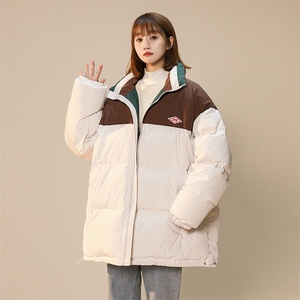 中性风 23冬季时尚百搭宽松字母潮流棉服外套MY5060特批P95控158图片