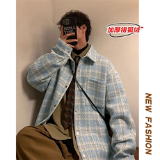 特批P65无差价薄款改韩版小香风棉服男银狐绒加绒外套J547J加绒，男装棉衣，电商A001-1
