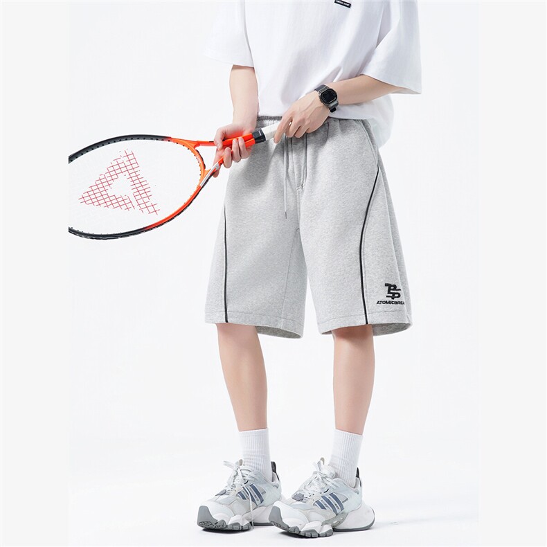 ！卫裤短裤男夏2025新款潮牌中裤高级感815A-DK20-P38控59,男装牛仔裤,星座815A