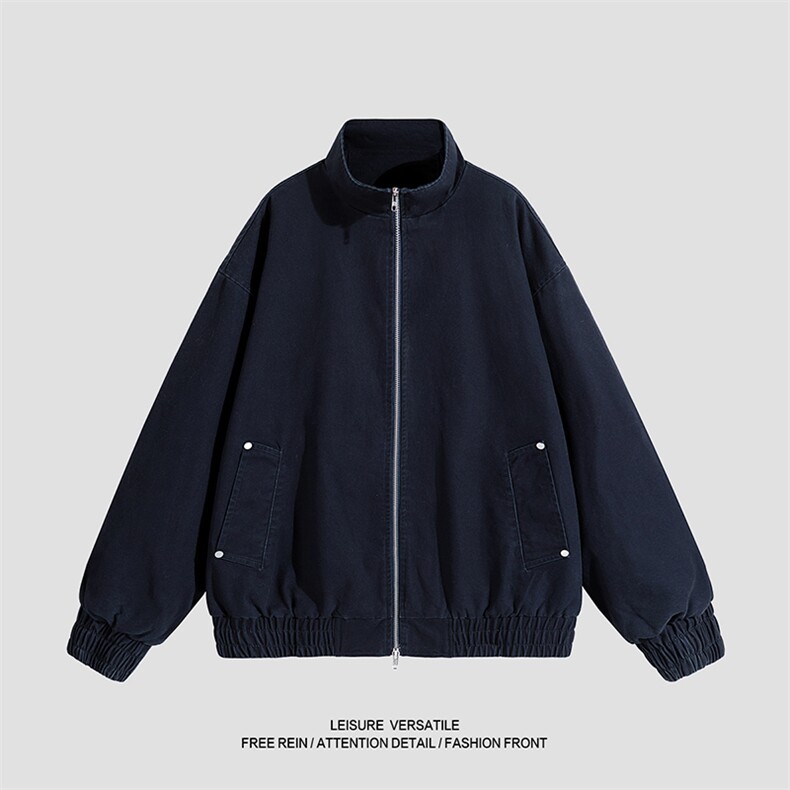 水洗牛仔设计感重磅简约经典高级休闲百搭潮夹克外套JK1376-P98,男装工装外套,星座1103-3