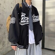 春秋外套男ins棒球服韩版潮流潮牌情侣学生港风百搭夹克HY052-p65，男装夹克，星座1008-2