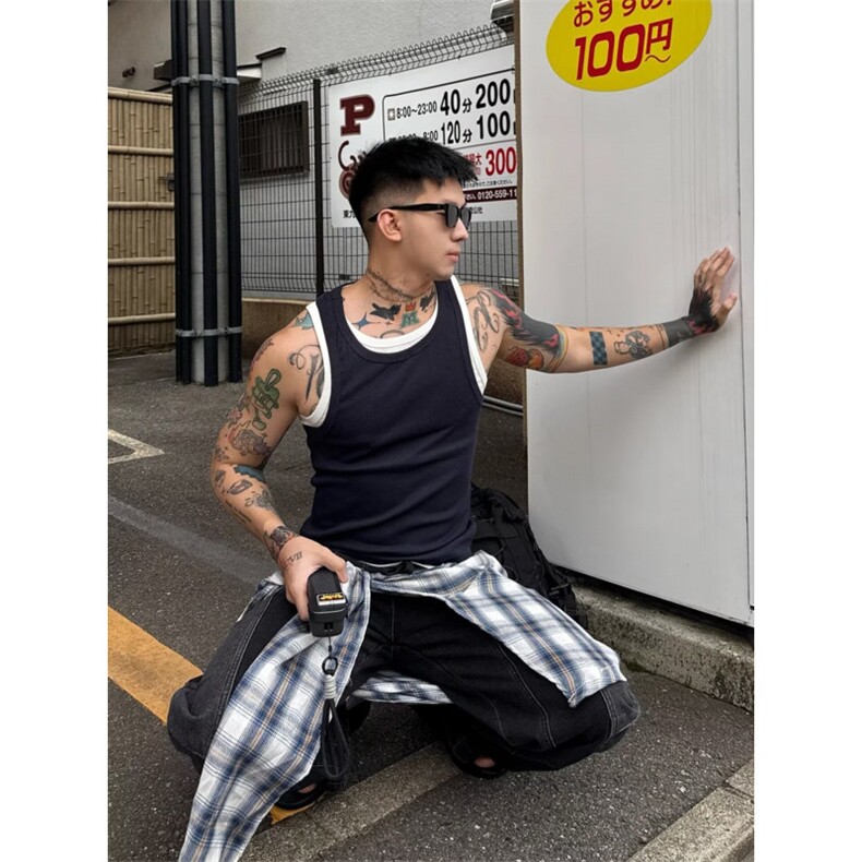 1506-1/KK1351/P76个性字母牛仔裤嘻哈ins潮高街潮流痞帅长裤,男装牛仔裤,星座1506-1