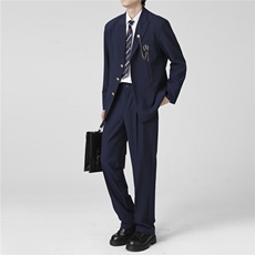 学院风dk制服红西服外套休闲痞帅毕业拍照校供高级西装班服，男装西服，星座410-6（原星座1304-1）