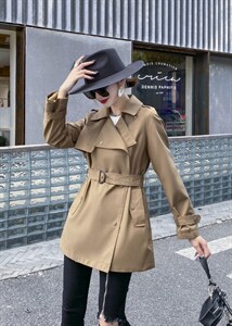 2021秋装新款风衣,女装风衣,西子玛雅