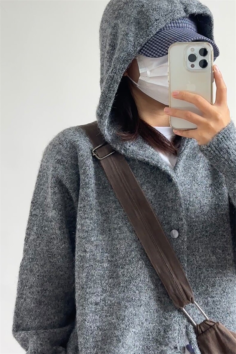 连帽毛衣开衫高品质鹿毛绒针织衫M-2XL图MY1028-P55,男装针织衫/毛衣,星座301C-5