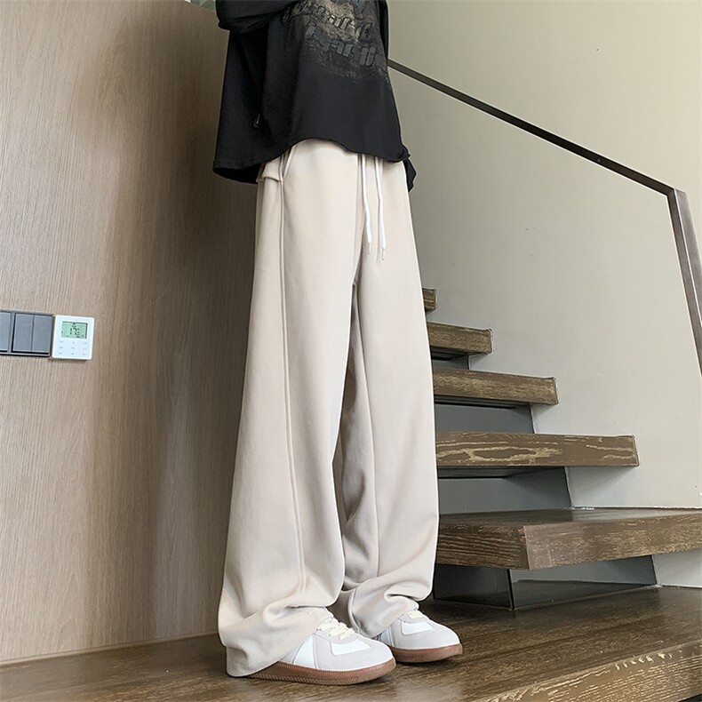 新款活页拼接卫裤XZ604-K135-特P40控78,男装休闲裤,星座604