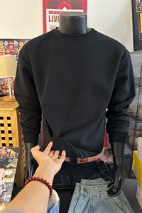 光板重磅圆领卫衣加绒保暖W4691JR（加绒）特P30/常规W4691-特P25图片