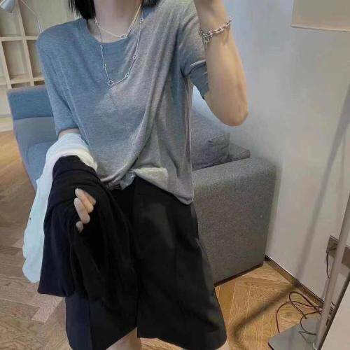 超薄面膜T，女装，BL